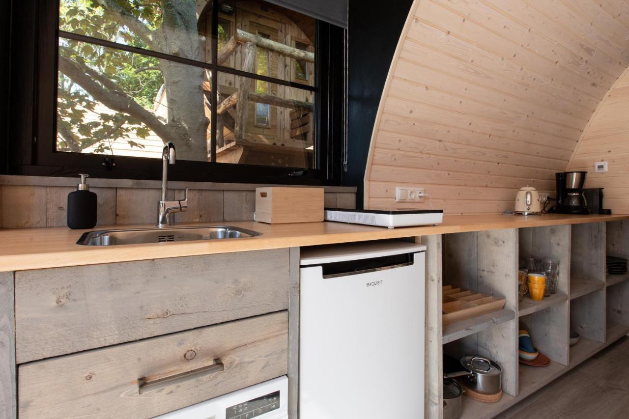 Pod Huisje Met Hottub 多克姆 外观 照片