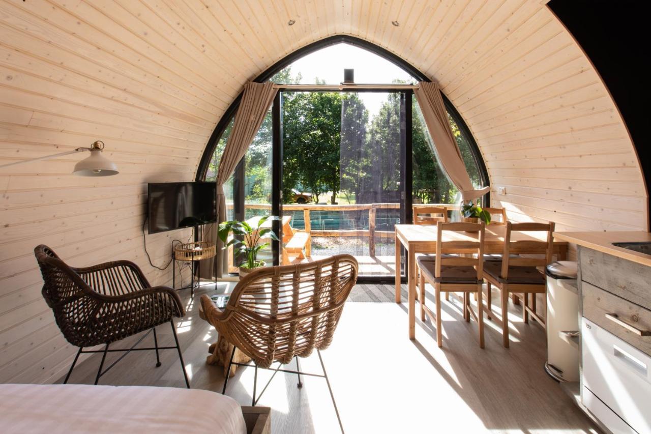 Pod Huisje Met Hottub 多克姆 外观 照片