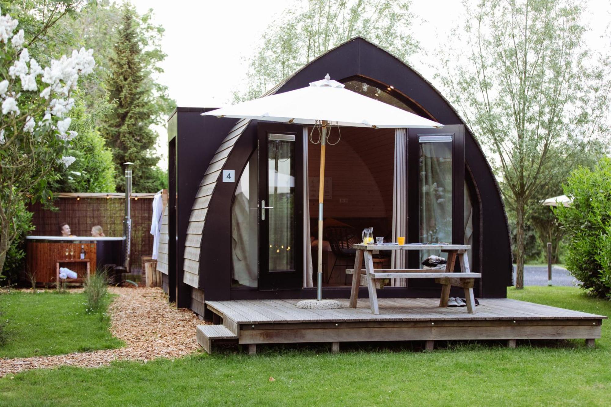 Pod Huisje Met Hottub 多克姆 外观 照片