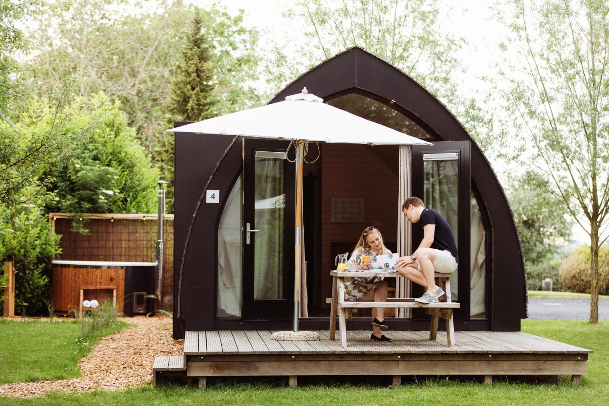 Pod Huisje Met Hottub 多克姆 外观 照片